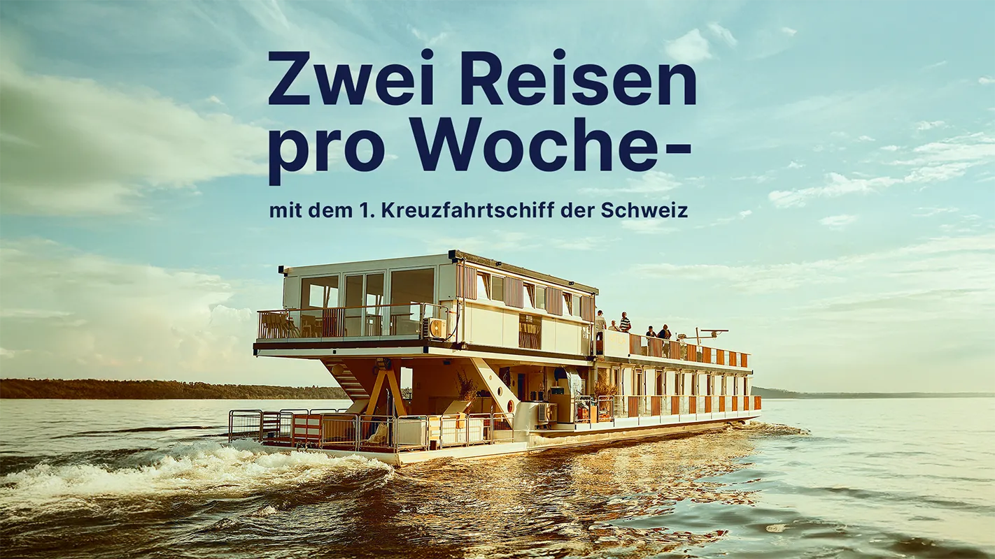 Kreuzfahrt im Drei-Seen-Land