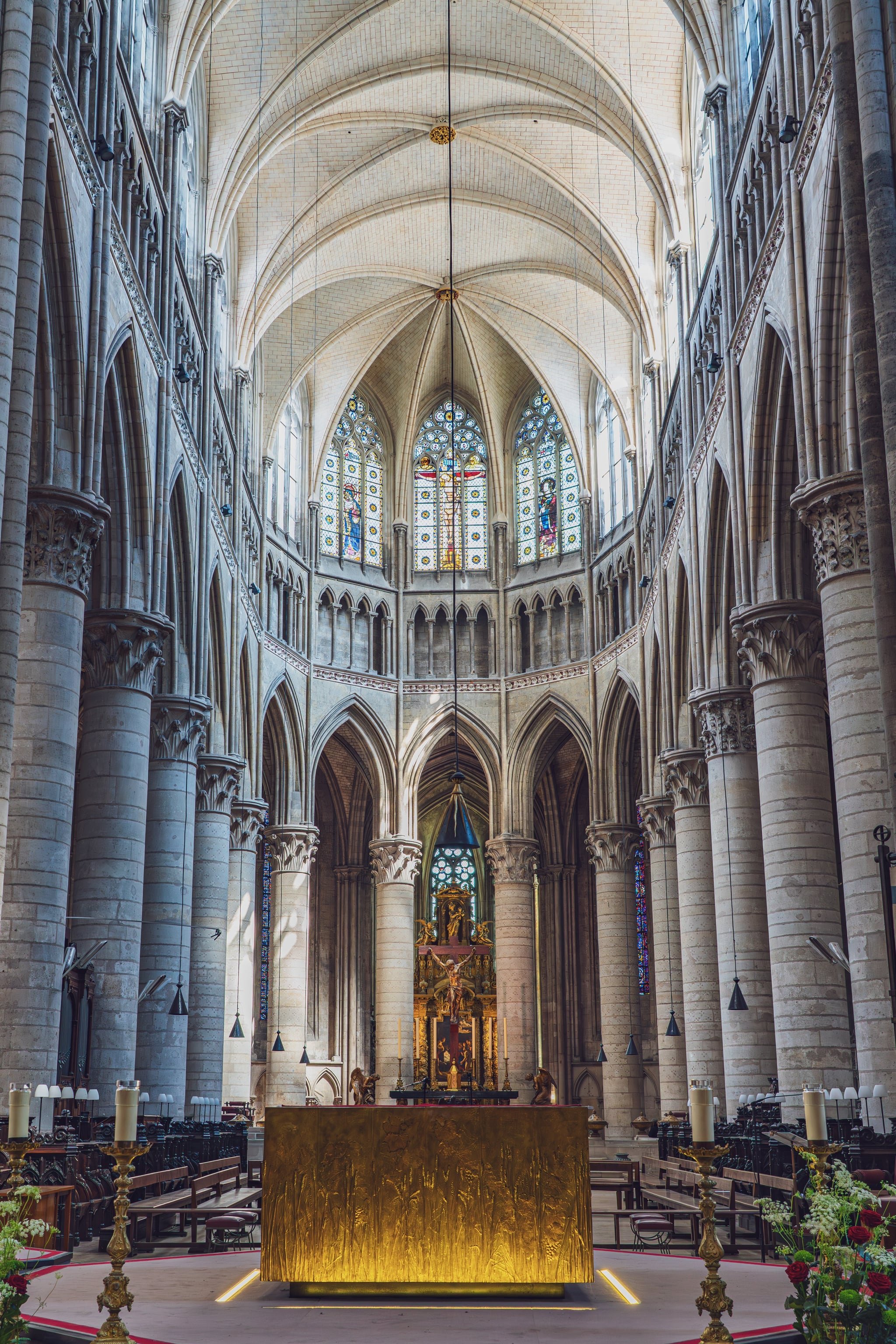 Rouen Kathedrale an der Seine