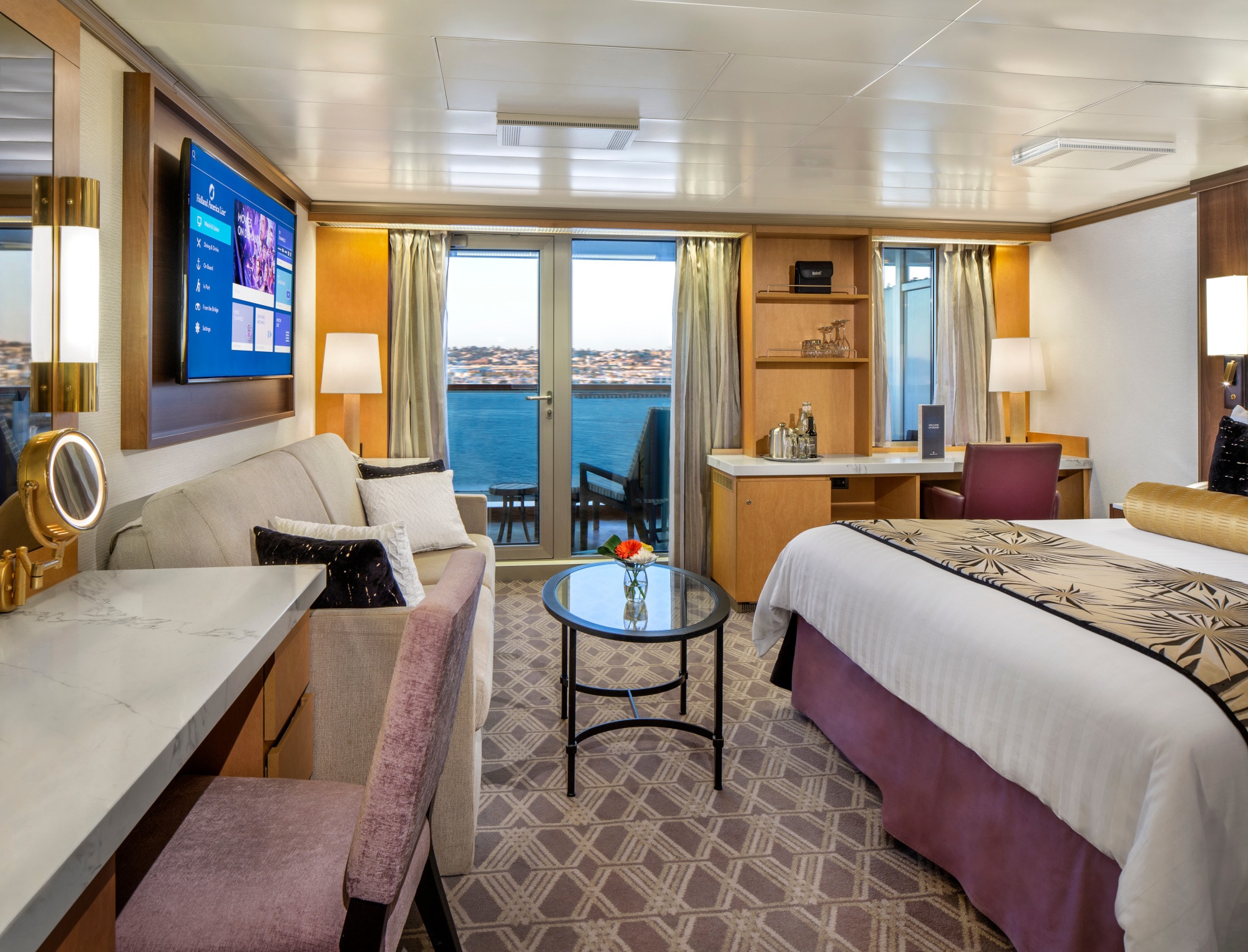 Signature Veranda Suite (SY / SS) – MS Oosterdam
